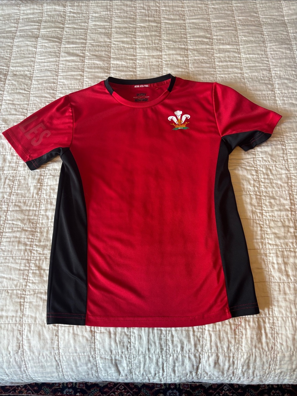 Wales Welsh rugby Heritage youth jersey